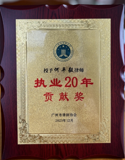 何平毅-南沙区律师照片展示