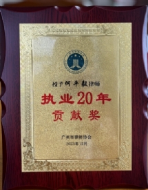 何平毅-南沙区律师照片展示
